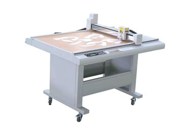 Kraft Paper Cloth Sample Cutting Machine AC 220V With Steel Belt Drive