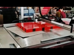 XY gluer glue plotter gluing machine for  Corrugated POS/POP displays (FSDUs, CDUs, dump bins)