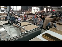 xy gluer, cnc gluer, gluer plotter for POP displays