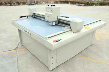 Sample Corrugated Box Making Machine / Cardboard Plotter Cutter Customized Size