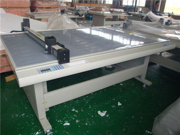 Thin PVC Flatbed Digital Cutting Machine / Cardboard Cutting Machine Pen Drawing