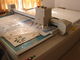 UV Printer Flatbed Carton Box Making Machine , Carpet Cutting Machine 1230 Mm/S