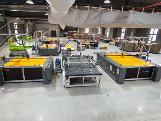 XY Glue Plotter CNC Gluing Machine with 1700*2500mm Working Size Hot Melt And Cold Glue In One Operation and 2-3Kg/h Glue Output